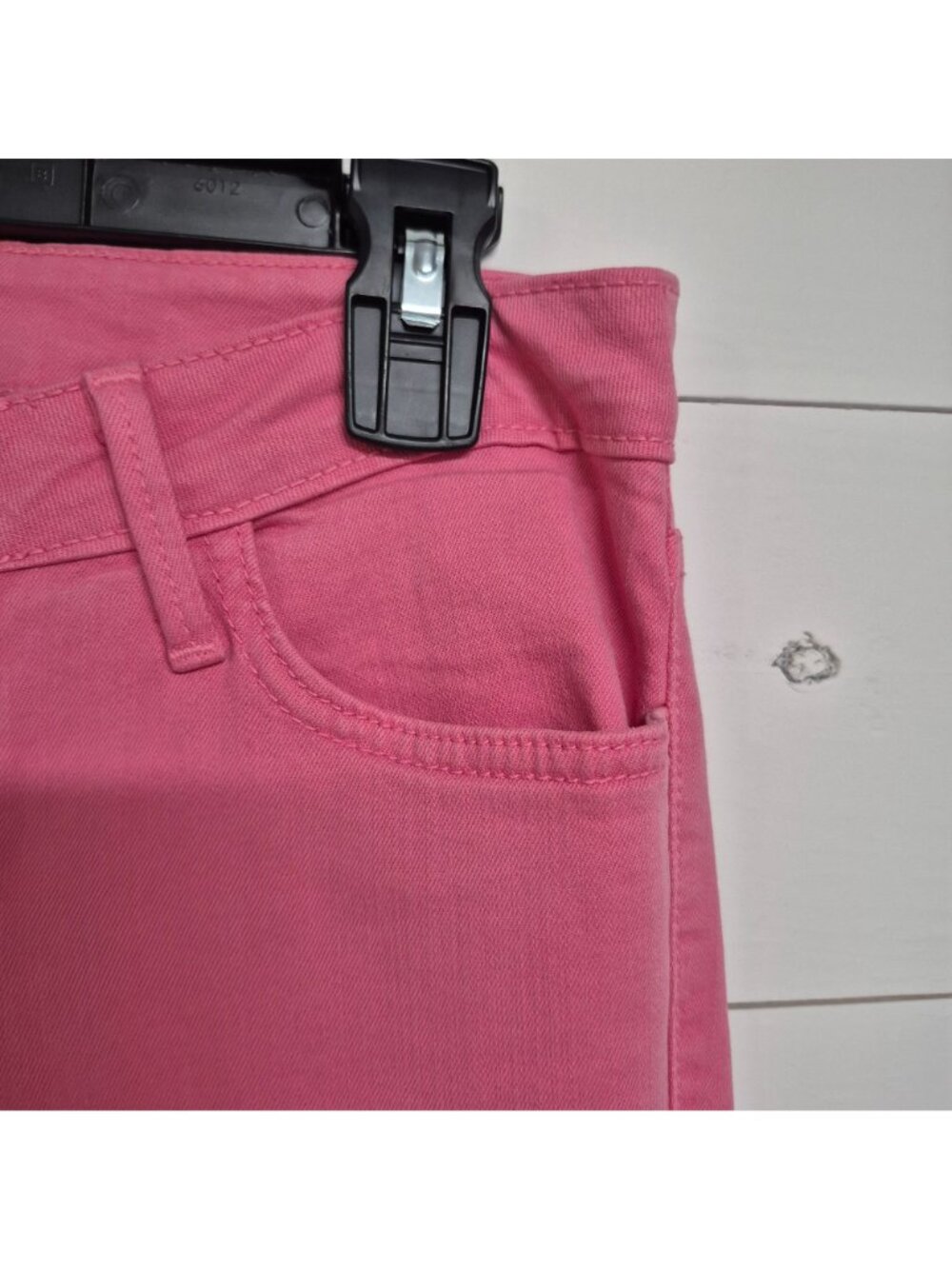JustBlack Womens Skinny Pink Denim Jeans Mid-Rise Size 29 Made In USA - Picture 4 of 7
